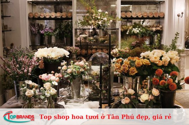 Top shop hoa tươi ở Tân Phú đẹp, giá rẻ