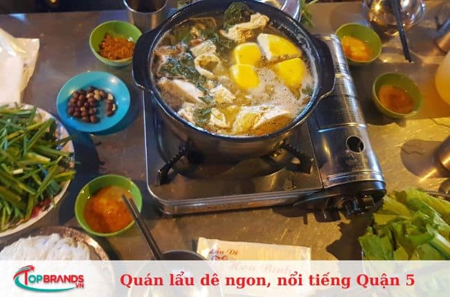 Quán lẩu dê Hòa Bình