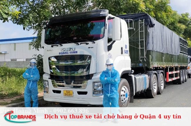 Top 8 dịch vụ cho thuê xe tải chở hàng ở Quận 4 giá rẻ, uy tín