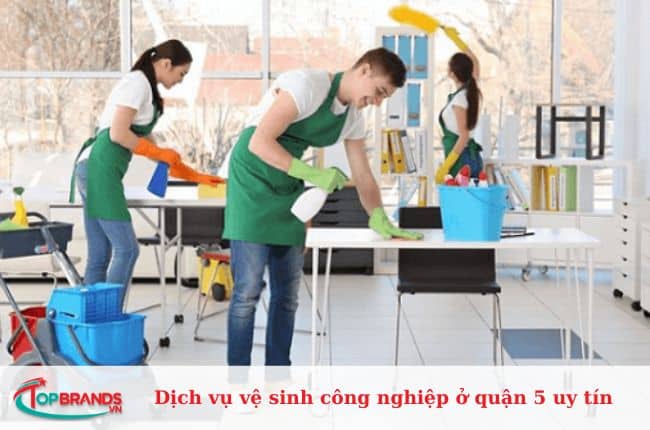 Dịch vụ vệ sinh công nghiệp ở quận 5 uy tín