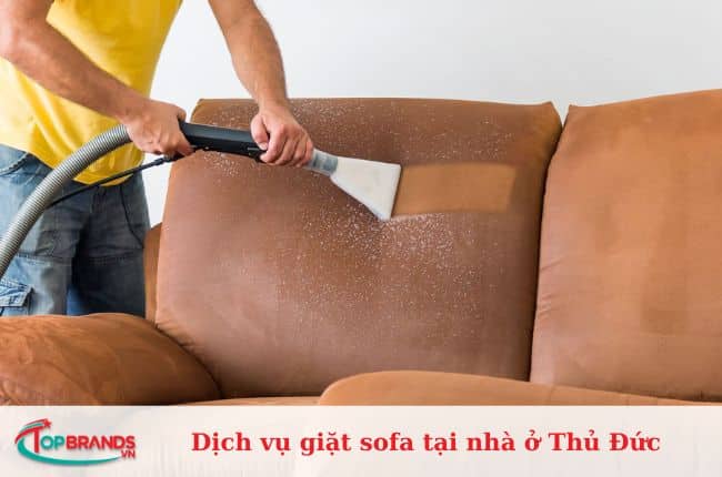 Dịch vụ giặt sofa tại nhà ở Thủ Đức uy tín