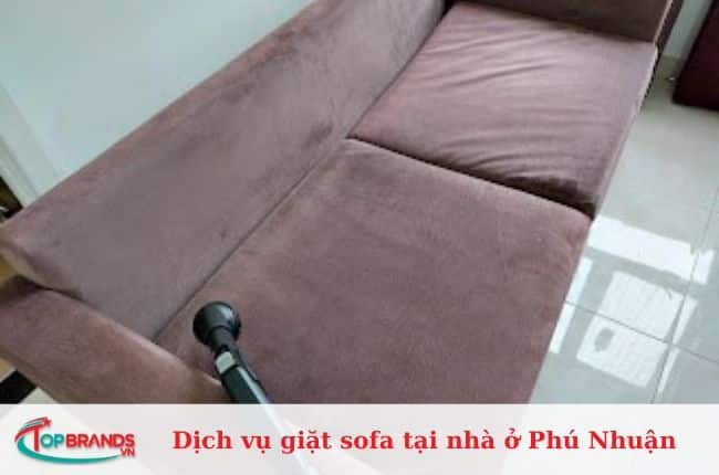 Dịch vụ giặt sofa tại nhà ở Phú Nhuận uy tín