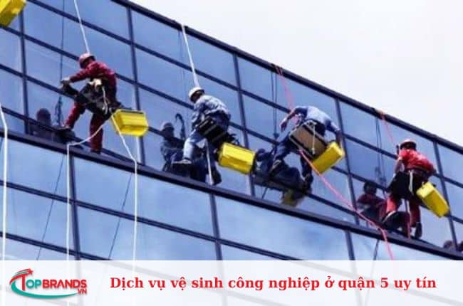 Dịch vụ vệ sinh công nghiệp ở quận 5 uy tín