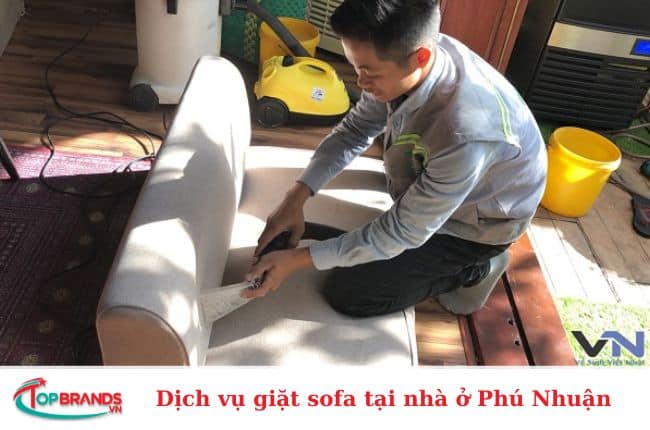 Dịch vụ giặt sofa tại nhà ở Phú Nhuận uy tín