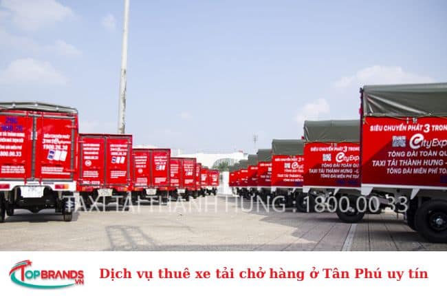 Top dịch vụ cho thuê xe tải chở hàng ở Tân Phúuy tín