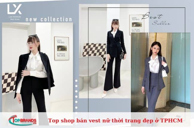 Shop bán vest nữ thời trang đẹp nhất tại TP HCM