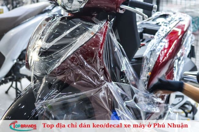 Top địa chỉ dán keo/decal xe máy ở Phú Nhuận