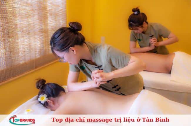 Top địa chỉ massage trị liệu ở Tân Bình tốt nhất