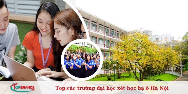 các trường đại học xét học bạ ở Hà Nội