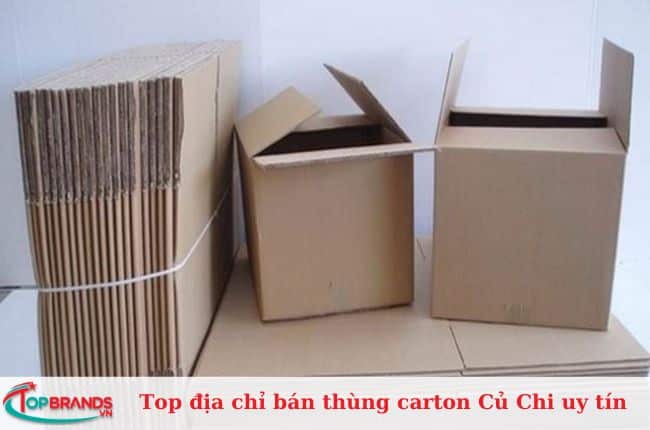 Mua, Bán thùng carton chuyển nhà ở huyện Củ Chi giá rẻ – Hải Âu