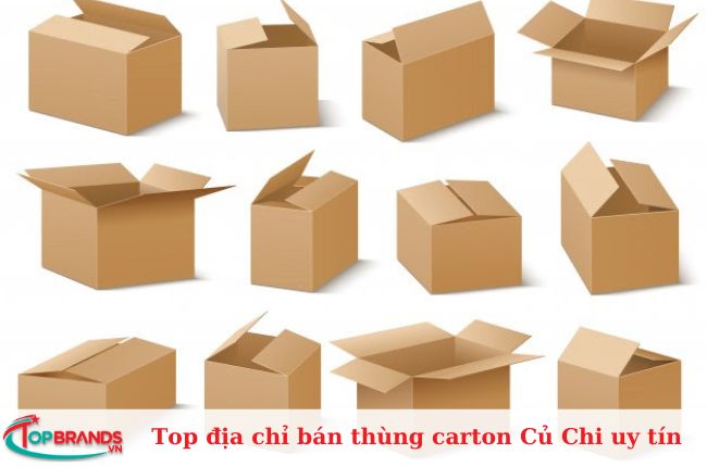 Top 10 địa chỉ bán thùng carton chuyển nhà  Củ Chi uy tín, giá rẻ