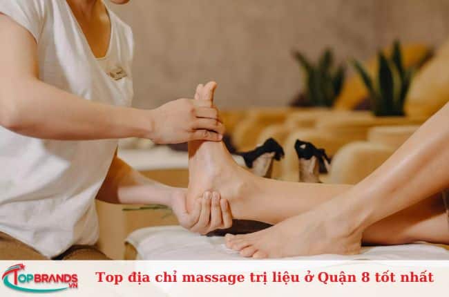 Top địa chỉ massage trị liệu tại Quận 8