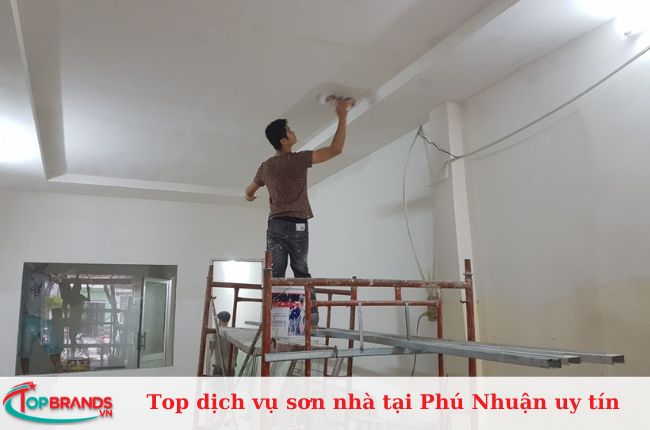 Top 6 dịch vụ sơn nhà, thợ sơn nhà tại Phú Nhuận uy tín, giá rẻ