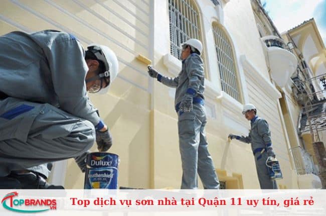 Thợ sơn nhà ở Quận 11– Song Phát