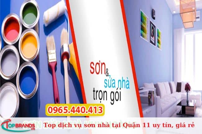 Công ty sơn nhà Huy Hoàng Phát