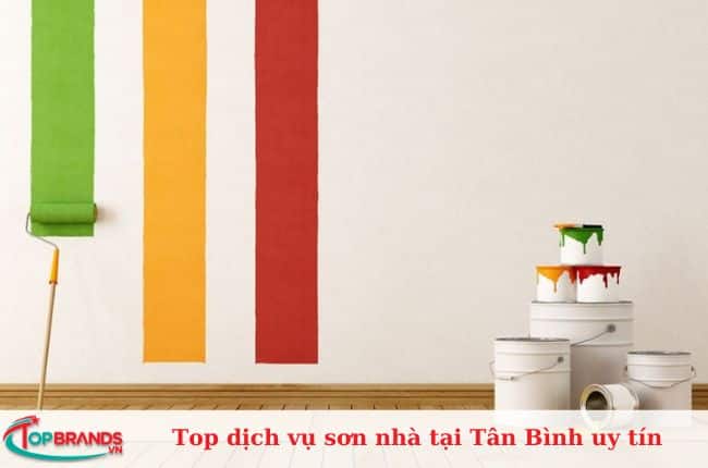 Top dịch vụ sơn nhà tại Tân Bình uy tín