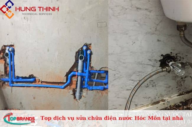 Hưng Thịnh cung cấp đa dạng các dịch vụ sửa điện nước tại nhà ở Hóc Môn