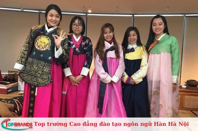 Top trường Cao đẳng đào tạo ngôn ngữ Hàn Hà Nội