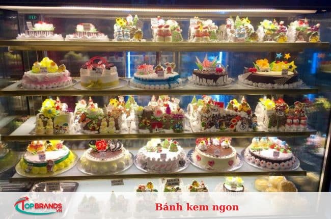 tiệm bánh kem ngon ở quận Hóc Môn