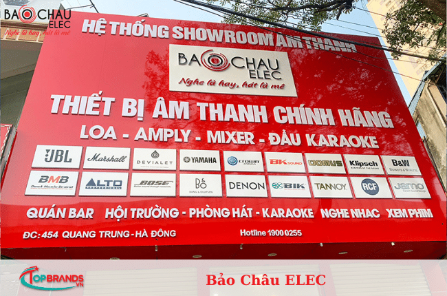 cửa hàng thiết bị âm thanh tại Hà Nội