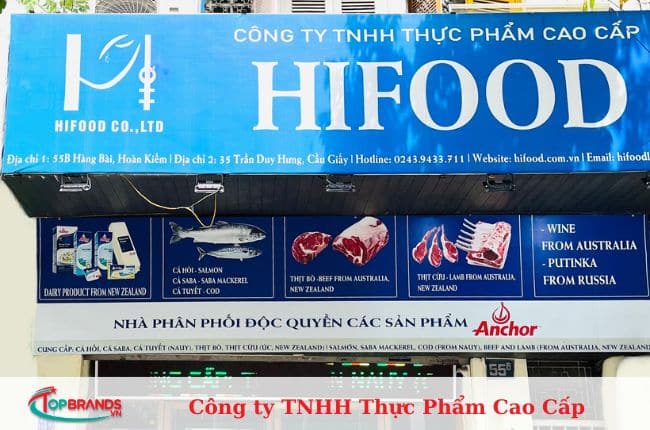 công ty cung cấp thực phẩm ở Hà Nội