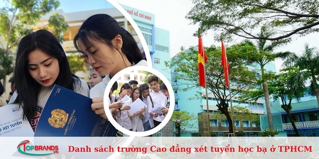 các trường cao đẳng xét tuyển học bạ TPHCM