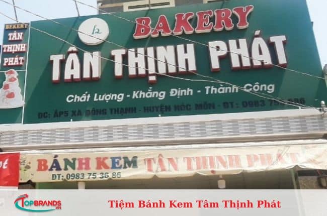 tiệm bánh kem ngon ở quận Hóc Môn