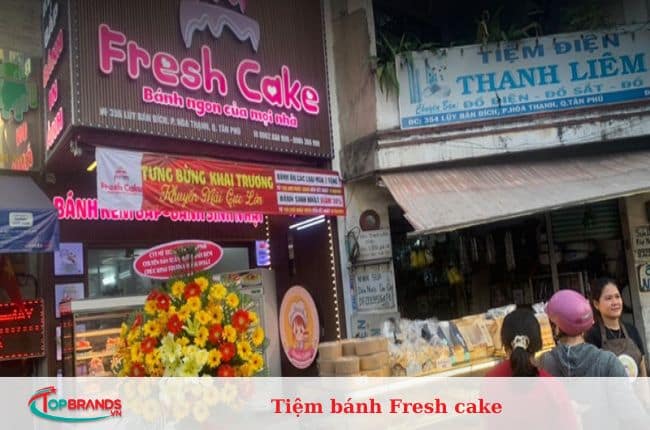 tiệm bánh kem ngon ở quận Tân Phú