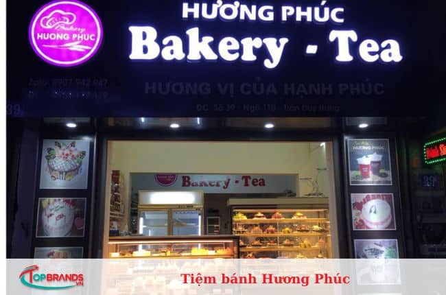 tiệm bánh kem ngon ở quận Tân Phú