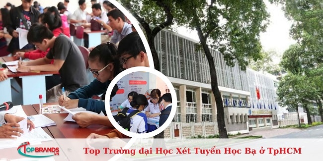 các trường đại học xét học bạ ở TPHCM