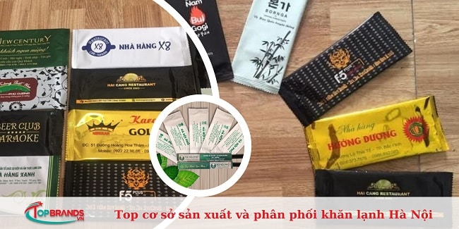 cơ sở sản xuất và phân phối khăn lạnh Hà Nội