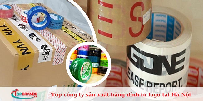 công ty sản xuất băng dính in logo tại Hà Nội