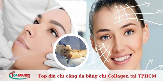 địa chỉ căng da bằng chỉ Collagen tại TPHCM