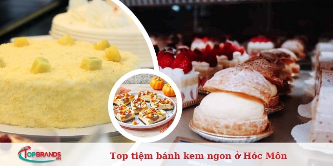 tiệm bánh kem ngon ở quận Hóc Môn