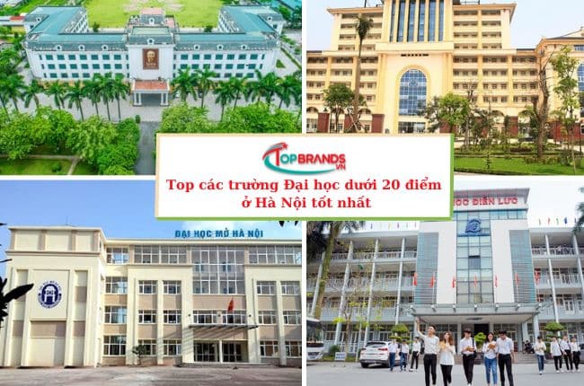 các trường Đại học dưới 20 điểm ở Hà Nội