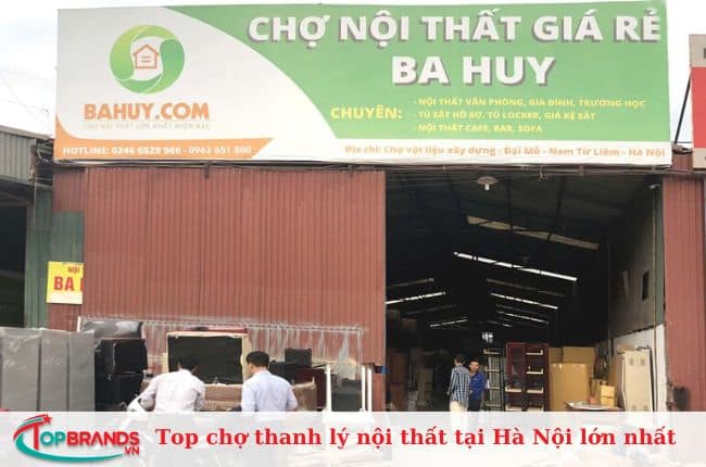 Chợ Nội thất Ba Huy