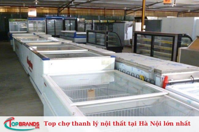 Chợ thanh lý đồ cũ tại Hà Nội