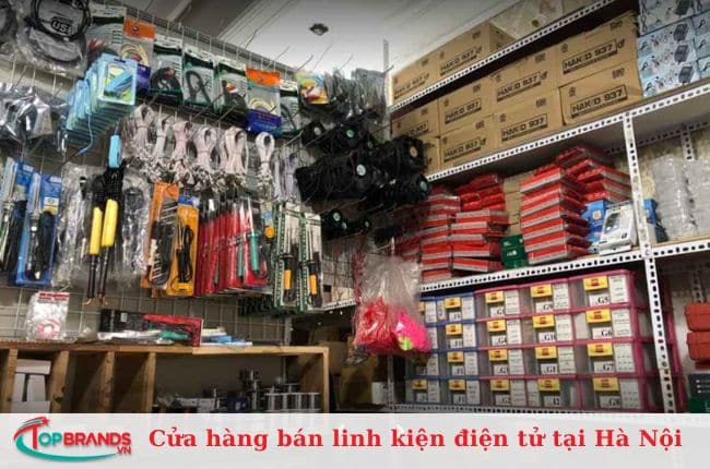 Cửa bán hàng linh kiện điện tử Hà Nội TuHu