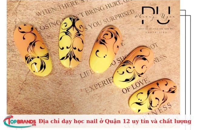 Địa chỉ đào tạo nail chuyên nghiệp Phương Uyên Academy