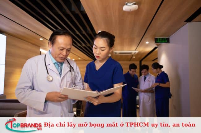 Địa điểm lấy mỡ bọng mắt đẹp và uy tín tại TPHCM