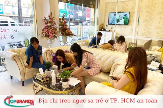 Treo ngực sa trễ ở TP. HCM tốt