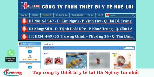 Công ty TNHH Thiết bị Y tế Huê Lợi