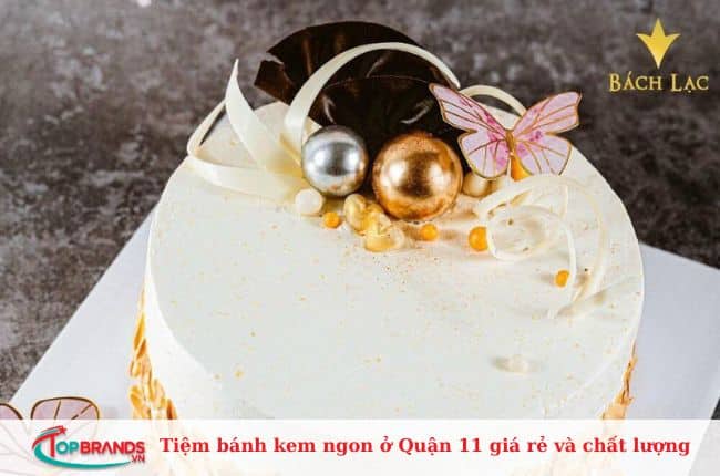 Tiệm bánh kem ngon tại Quận 11