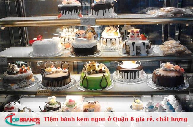 Tiệm bánh kem Quận 8 Hỷ Lâm Môn