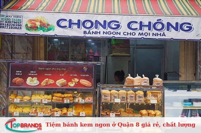 Tiệm bánh kem ngon tại Quận 8