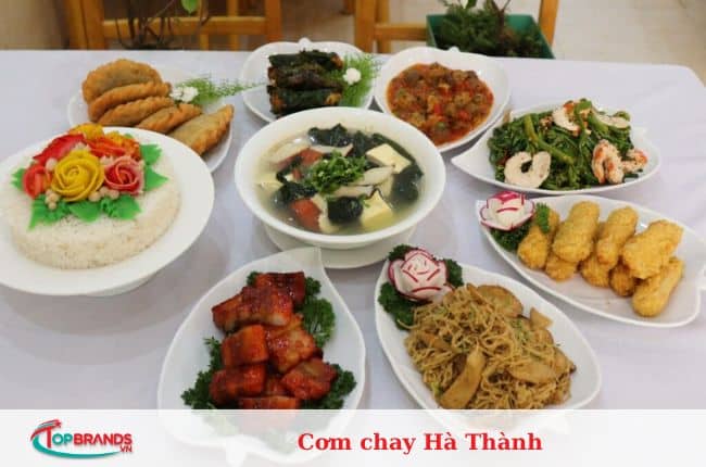 cửa hàng bán thực phẩm chay ở Hà Nội