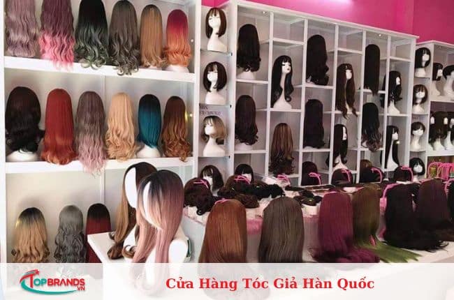 cửa hàng bán tóc giả ở Hà Nội