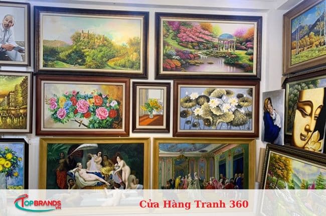 địa chỉ bán tranh sơn dầu tại Hà Nội