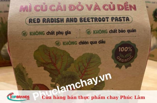 cửa hàng bán thực phẩm chay ở Hà Nội