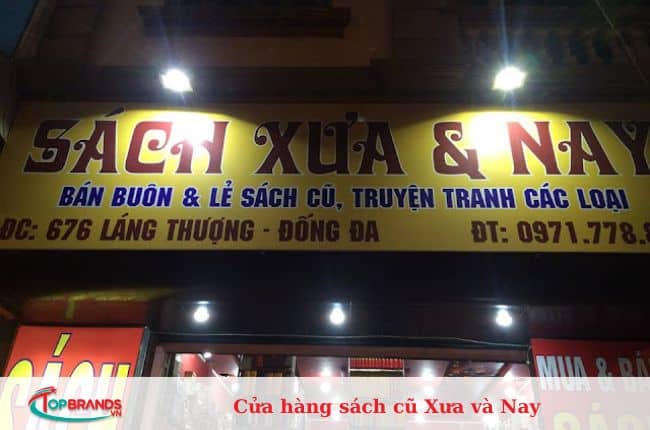 cửa hàng sách cũ Hà Nội